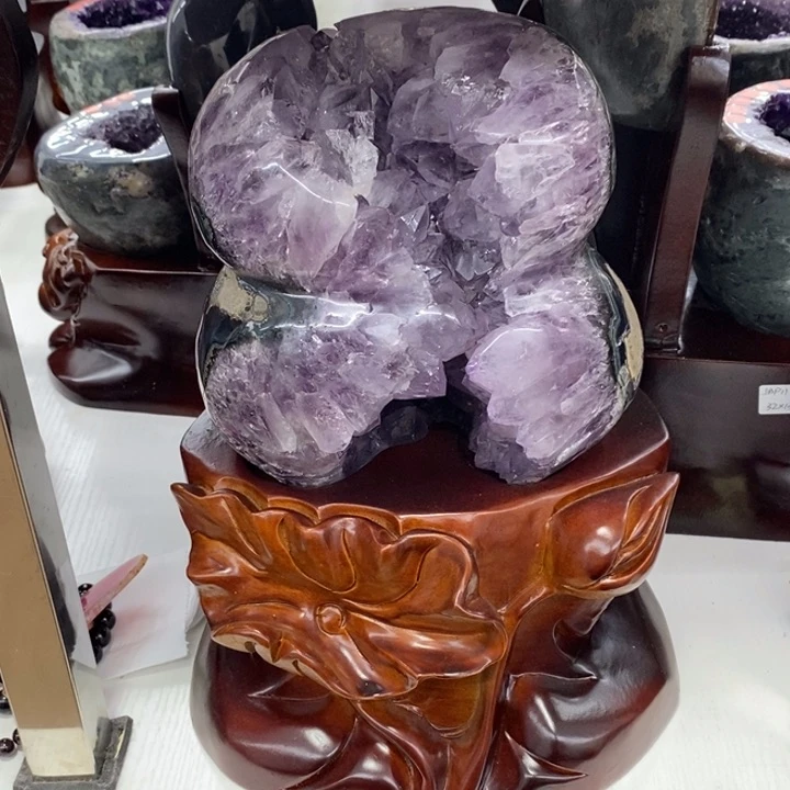 未镶嵌紫晶大型摆件（非配饰）