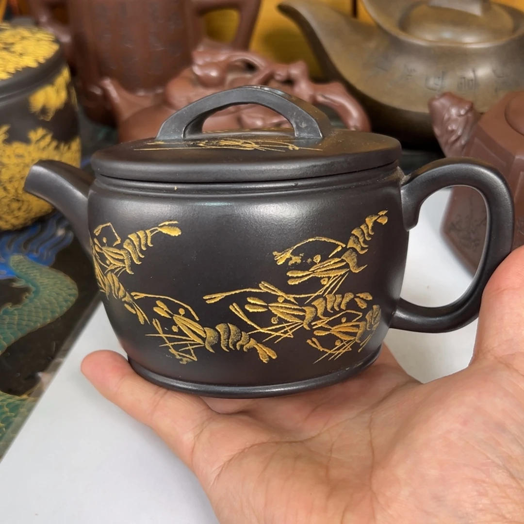 茶壶紫砂原矿紫砂壶