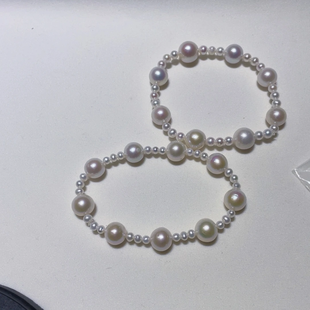 颈饰淡水珍珠银S925镶嵌