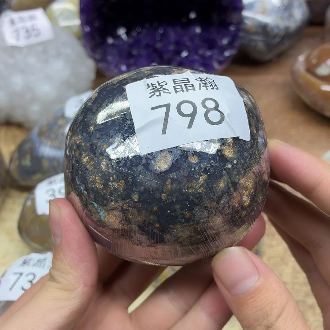 流***彩未镶嵌大型摆件（非配饰）水晶