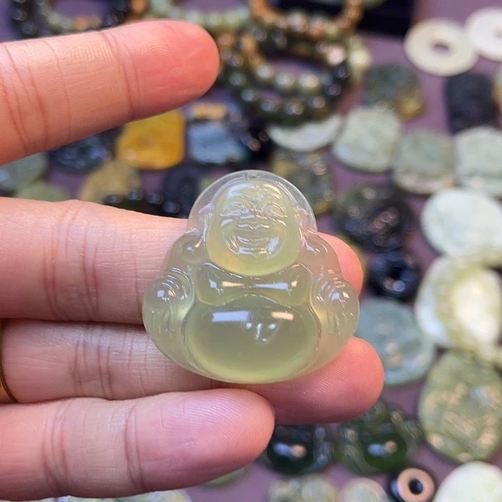 合金蛇纹石玉手链