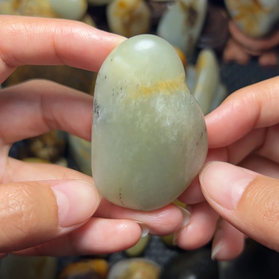 和田玉未镶嵌挂件2