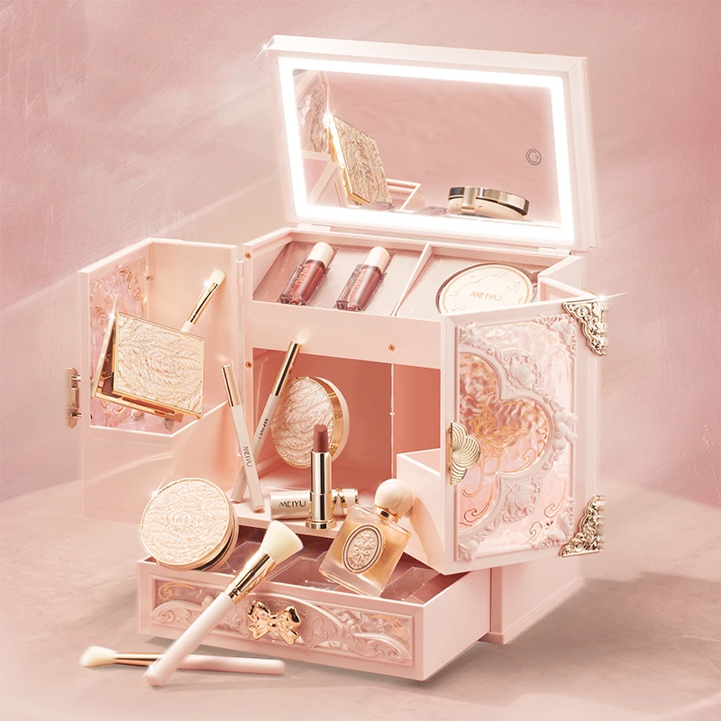 每遇情人节礼物化妆品彩妆套盒全套美妆礼盒正品送女朋友闺蜜老婆