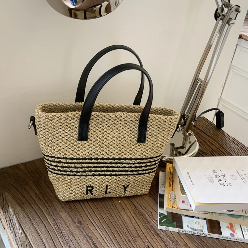 休闲简约质感小众大容量包包2025夏季新款洋气女士个性单肩托特包