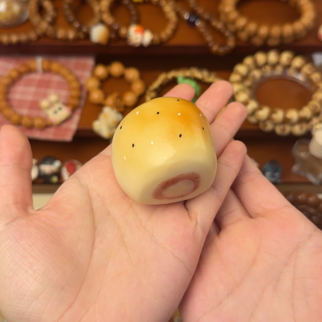 菩提根/象牙果把件象牙果烤面包把件