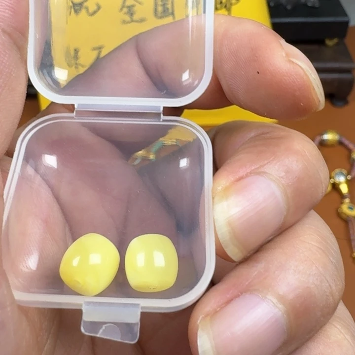 合成碳硅石铜合金文玩配饰老型8