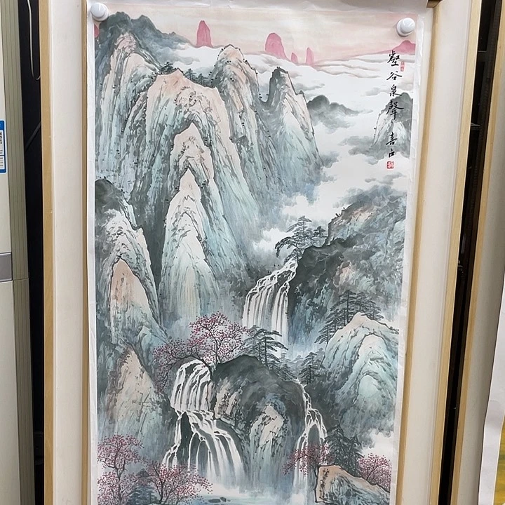 国画纯手绘国画山水画闪购链接