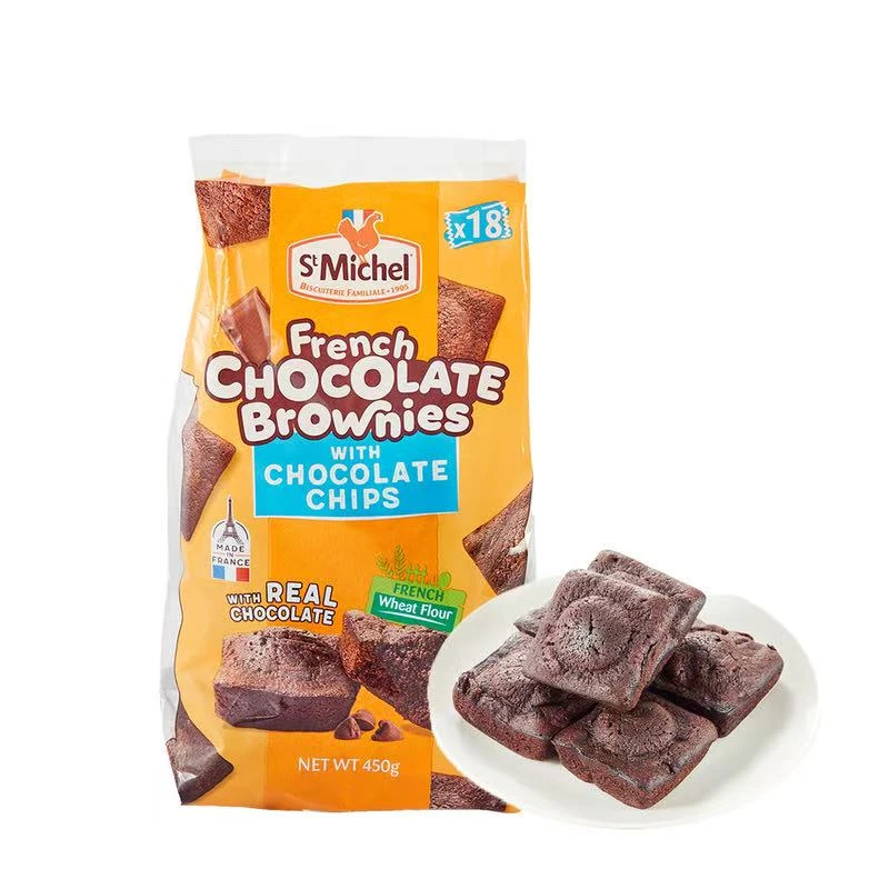 法式布朗尼巧克力小蛋糕 450g(18包）早餐蛋糕整箱