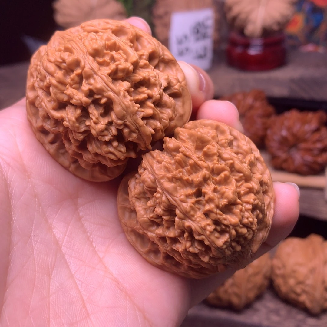 把件文玩核桃42满天星