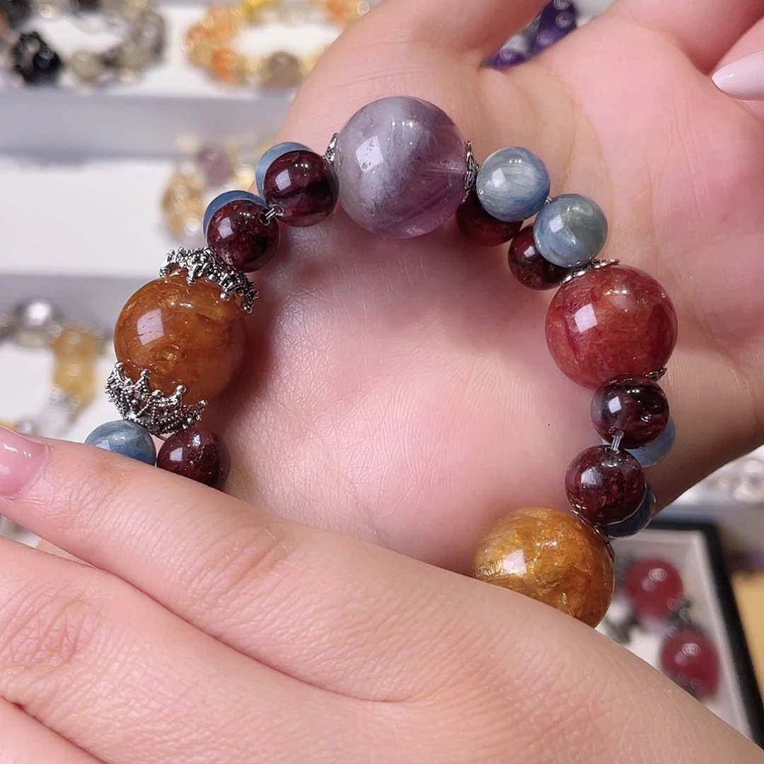 水晶手链合金蟹***方尺寸