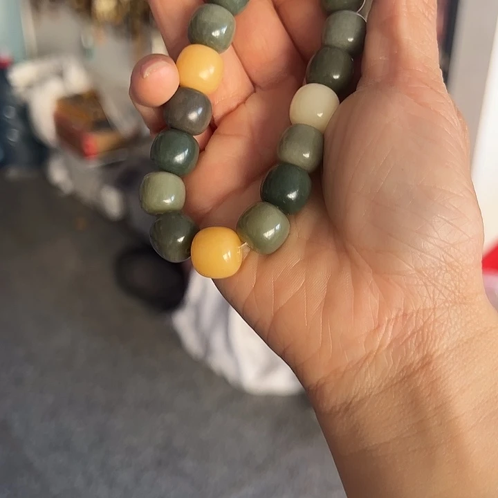 白玉菩提吊坠12×13拼