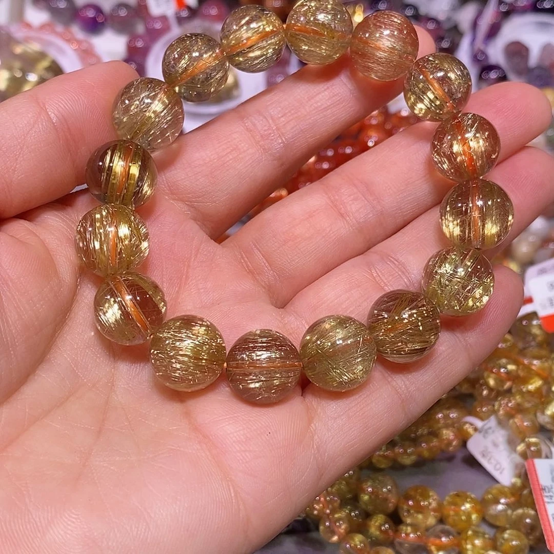 未镶嵌手链水晶金钛晶13