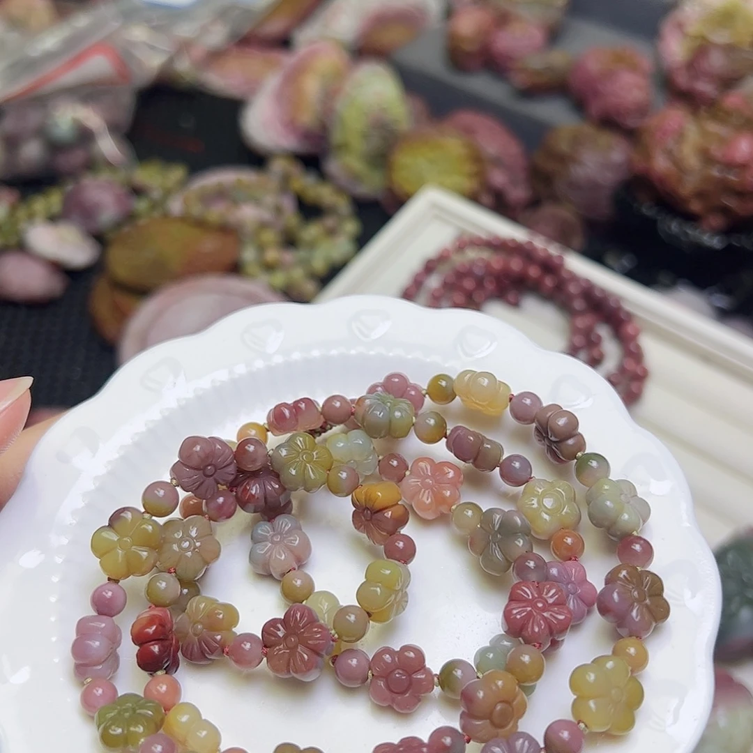 景***妹玛瑙/玉髓未镶嵌项链项链