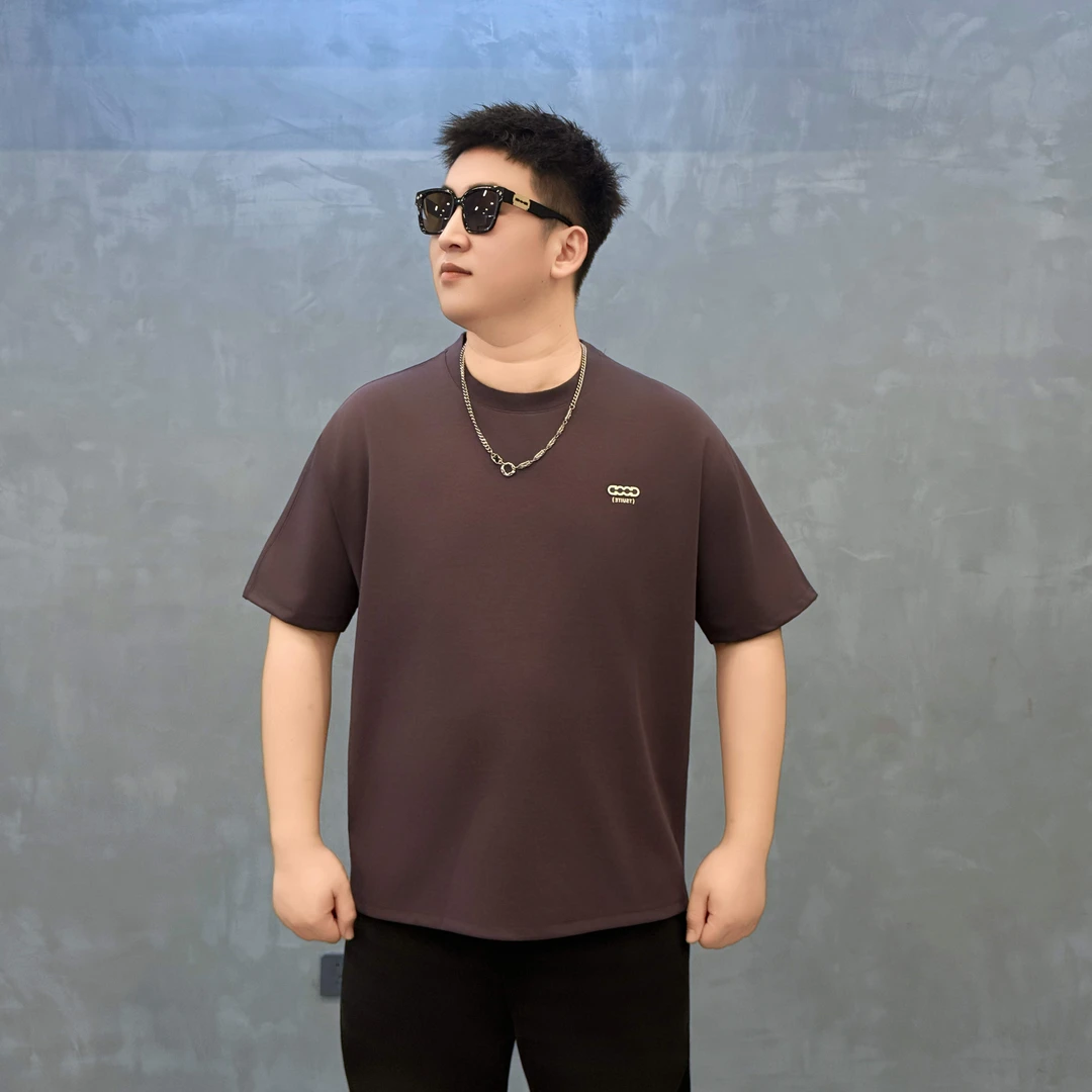 大码男装 秋季时尚 潮流百搭 短袖72685