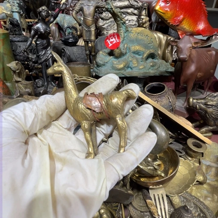 楚*原大阪回流铜器摆件