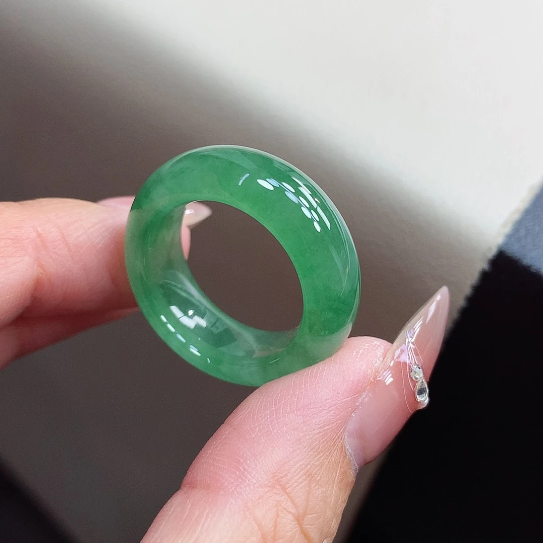 翡翠戒指未镶嵌20-21号