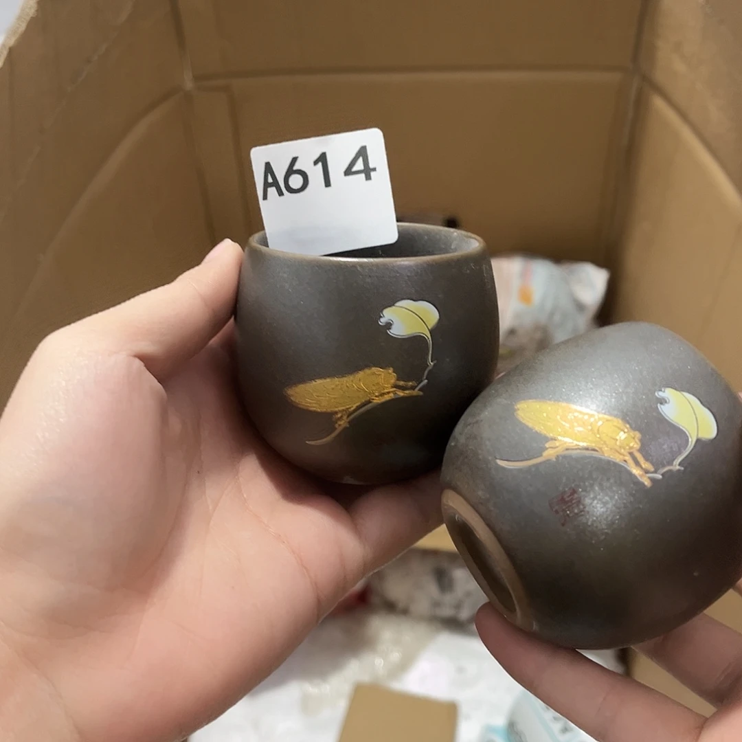 瓷片茶摆件工艺品摆件666