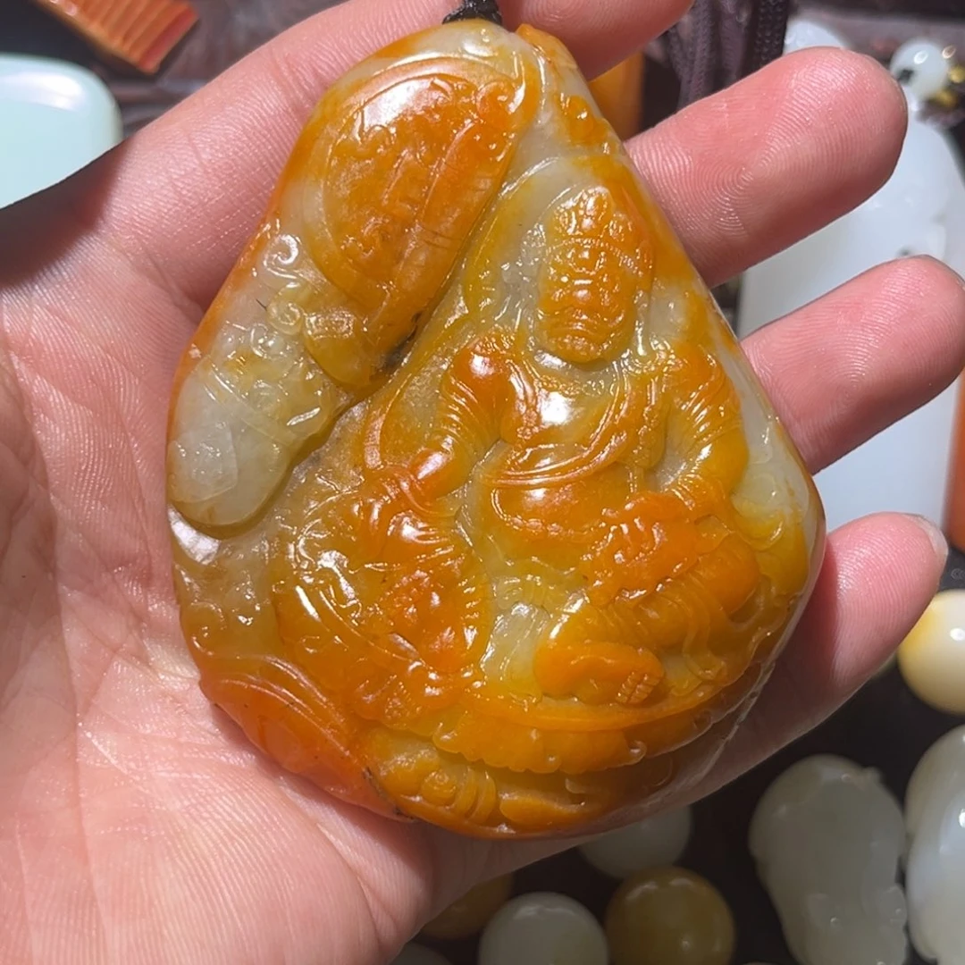 和田玉挂件未镶嵌