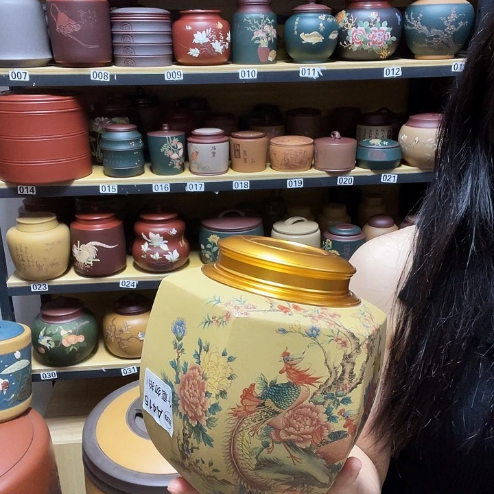 紫砂茶叶罐紫砂茶叶罐