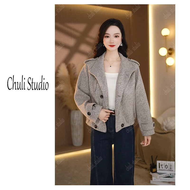 【ChuLi】百搭时尚洋气气质显瘦设计感秋季新款外套