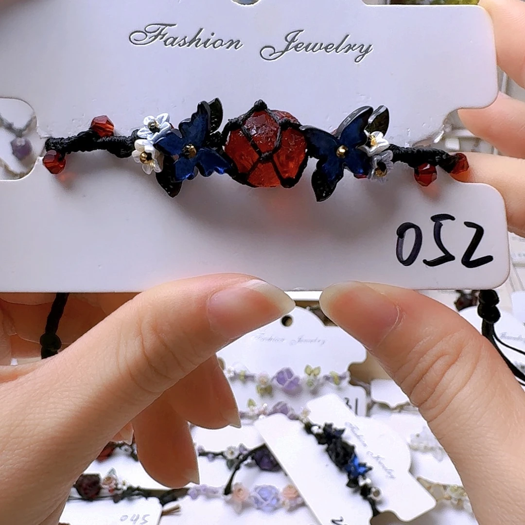 石英石纯铜锡合金纯铜手绳052