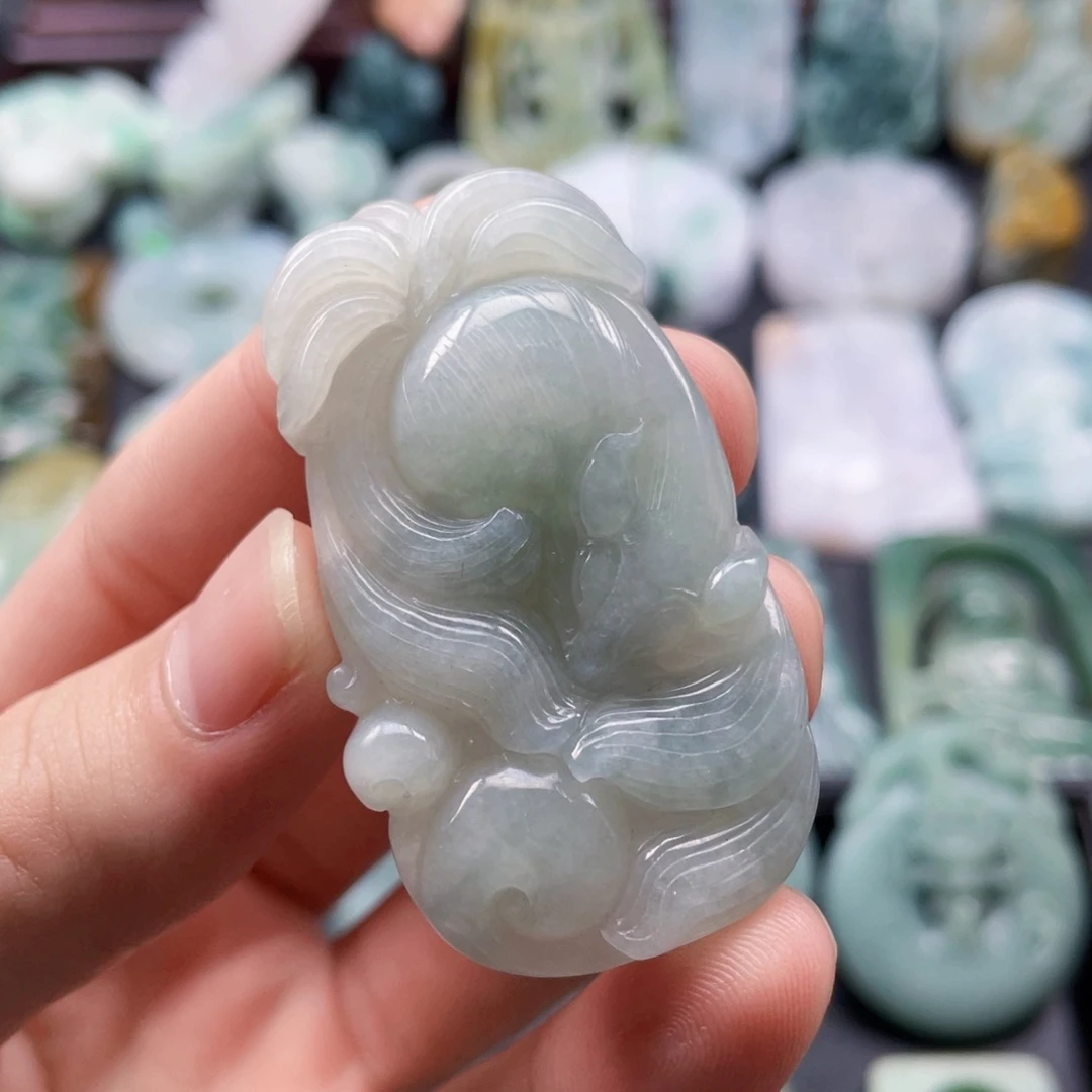 颈饰未镶嵌翡翠翡翠