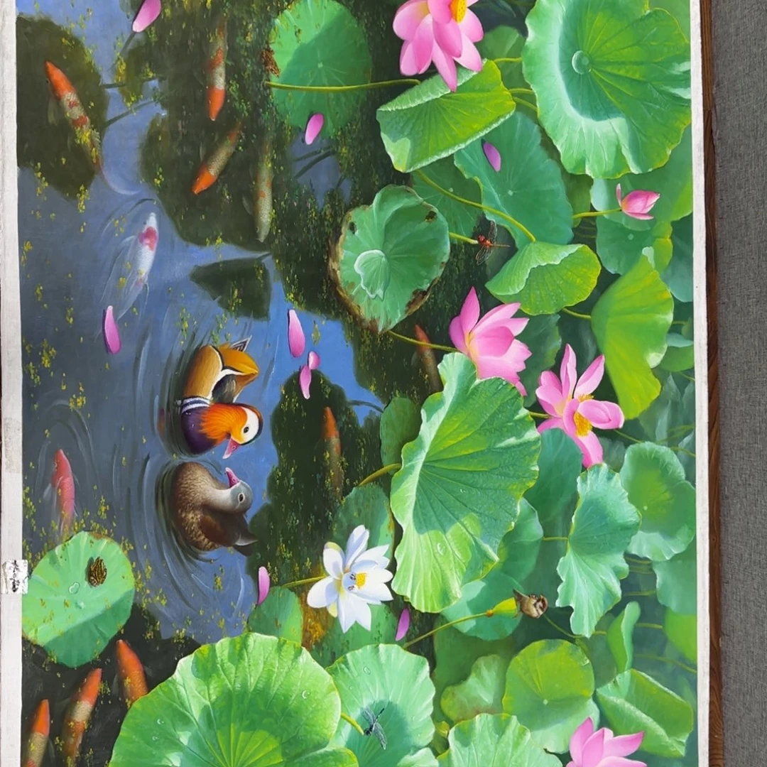 油画加油加油努力加油加油