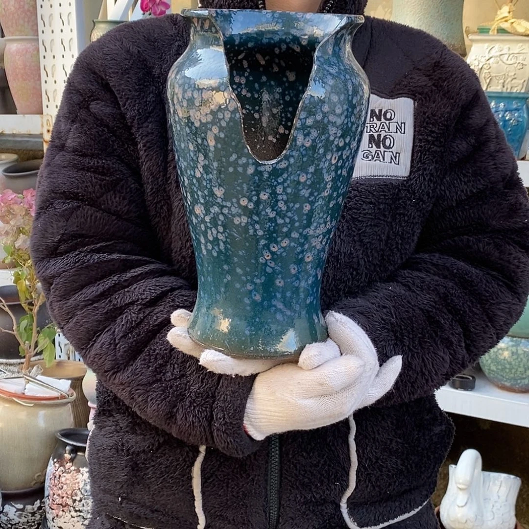 紫砂花盆口17高30福利