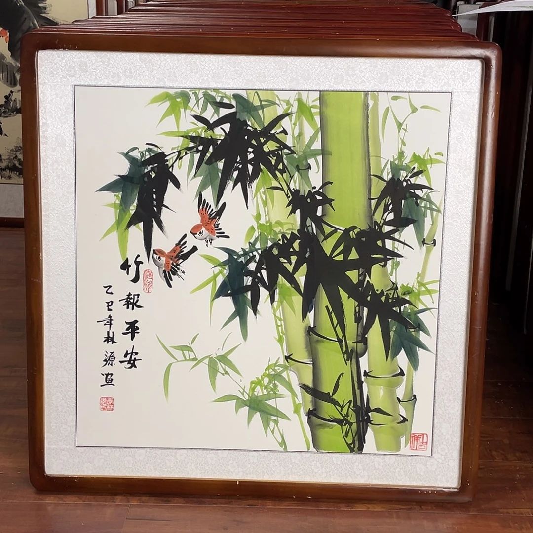 国画带框尺寸63*63厘米