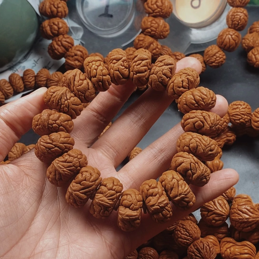 简***单文玩核桃吊坠桃核