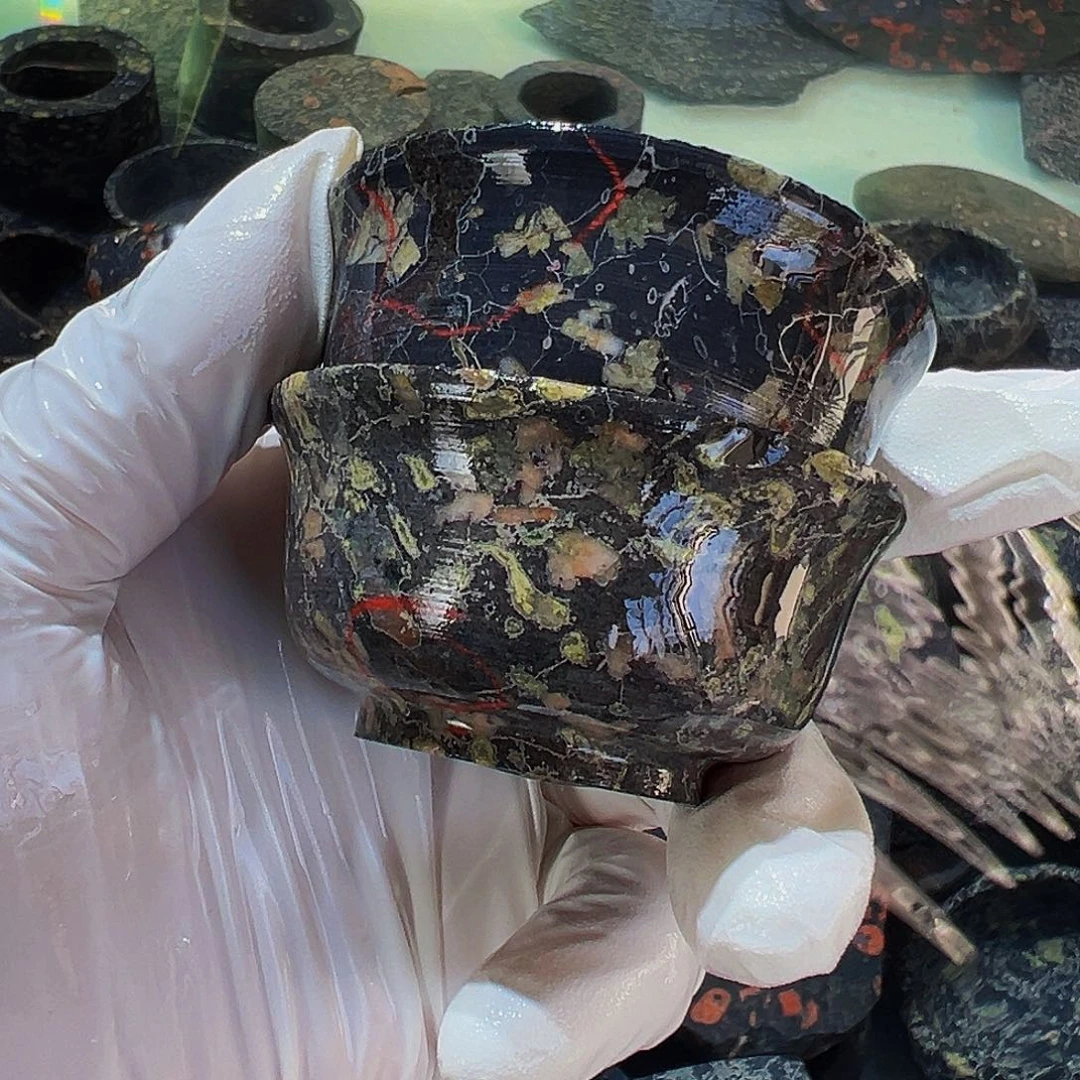 梅花玉鱼缸石茶周边不退不换