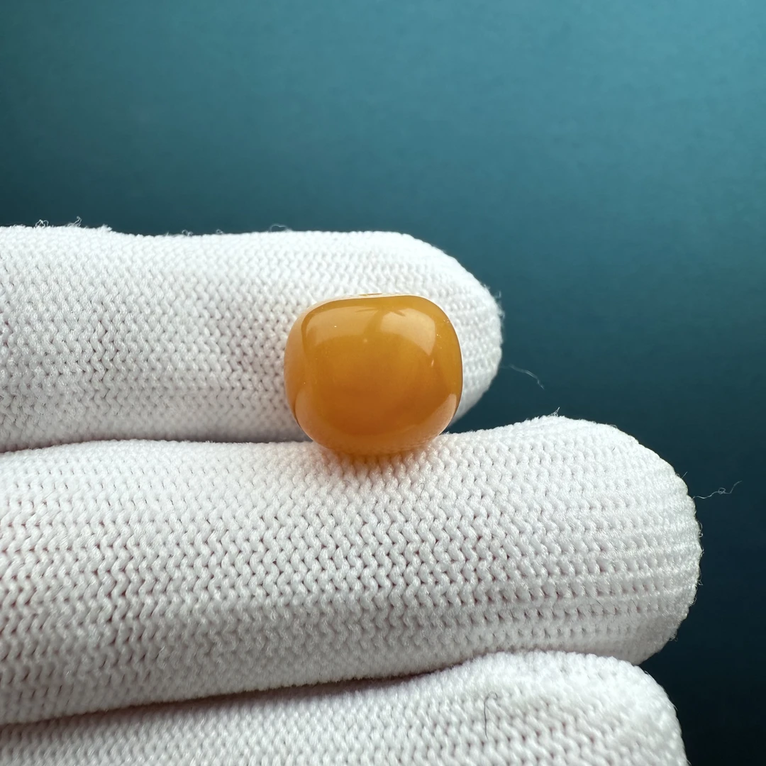 A7455天然原矿蜜蜡 老型12.4*10.5mm支持复检 假一罚十