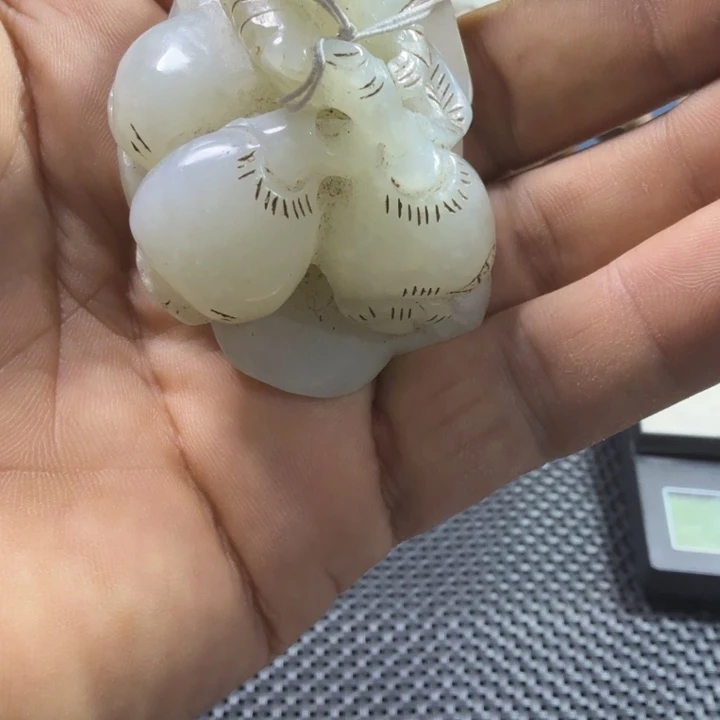 和田玉未镶嵌颈饰@****.