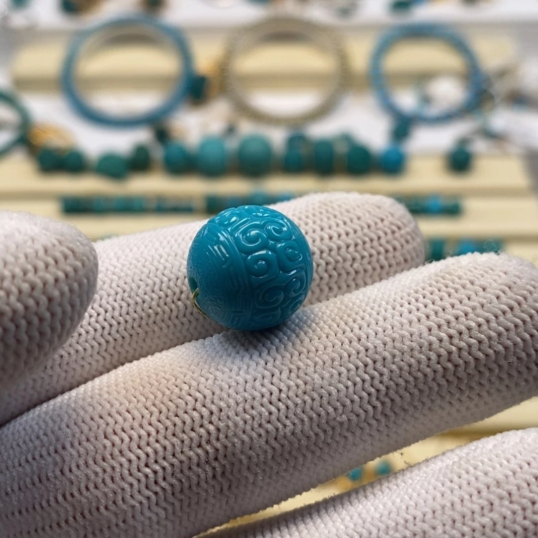 未镶嵌绿松石珠宝奇石天****庐A235