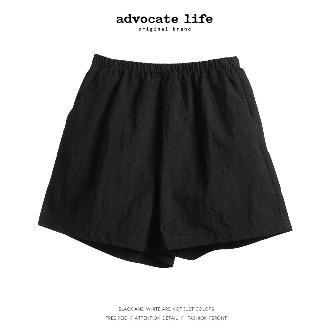 Advocatelife2025运动中腰中短裤时尚休闲百搭显瘦舒适JQ165571