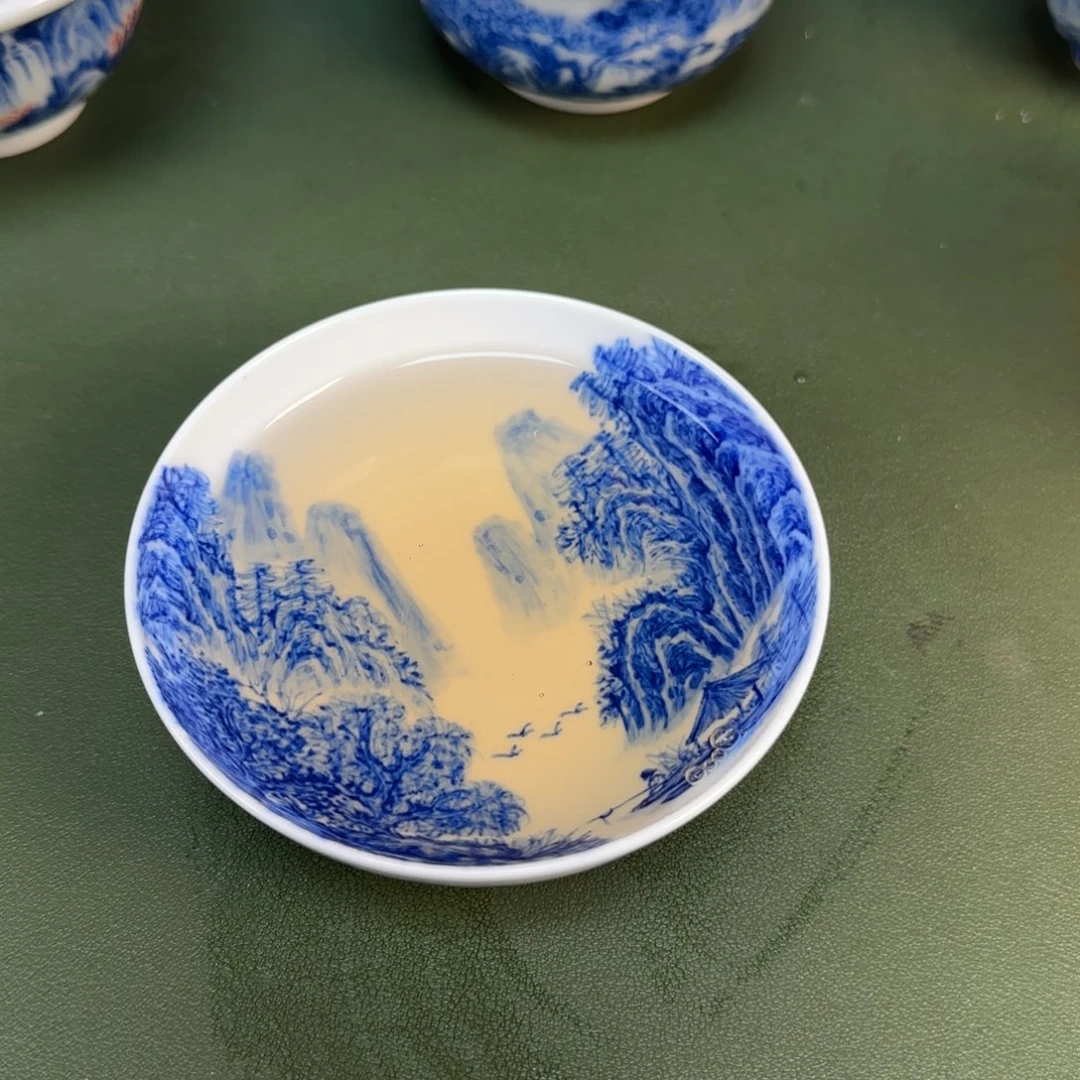 景德镇纯手绘茶具圆圆249