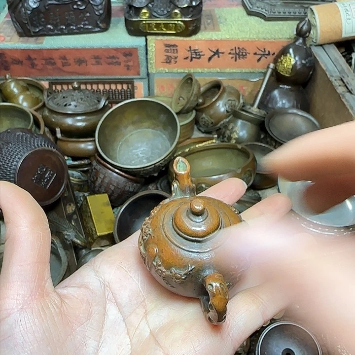 铜材质文玩客厅家具摆件