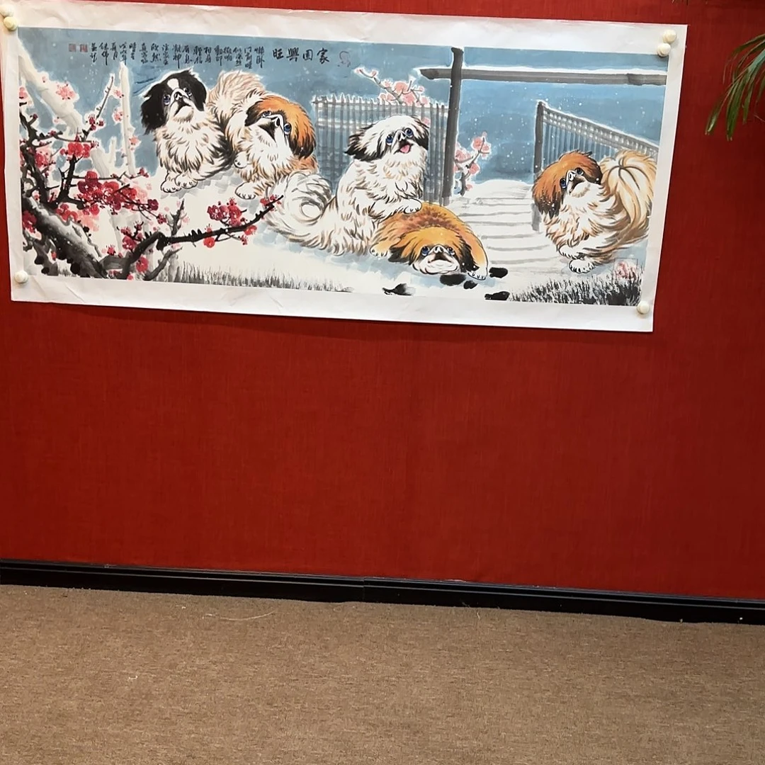 国画可口可乐公司旗下一辆摩托车的自行车