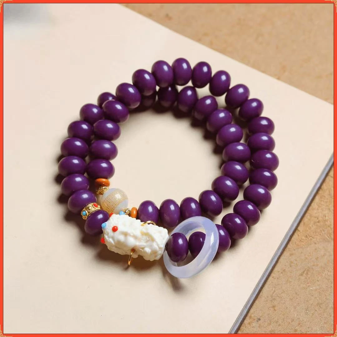 H006  精品双圈手串PT