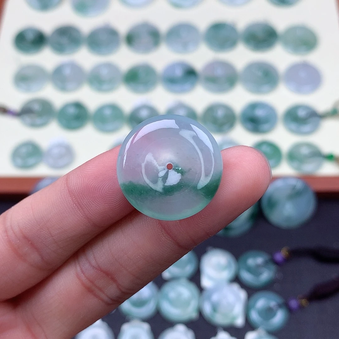 颈饰未镶嵌翡翠44 尺寸22.6-5.5