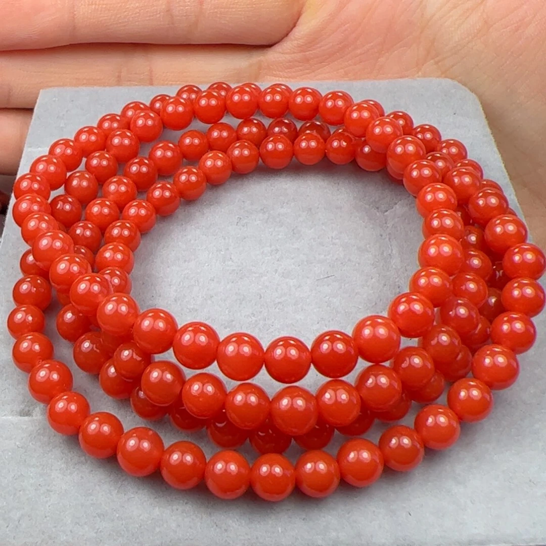 未镶嵌手串南红玛瑙