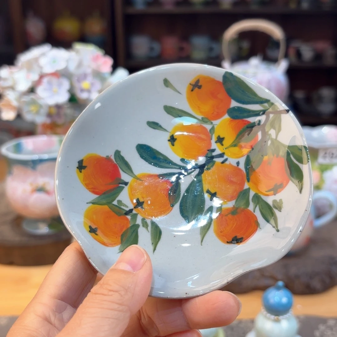 景德镇手绘高温釉下彩陶瓷茶具