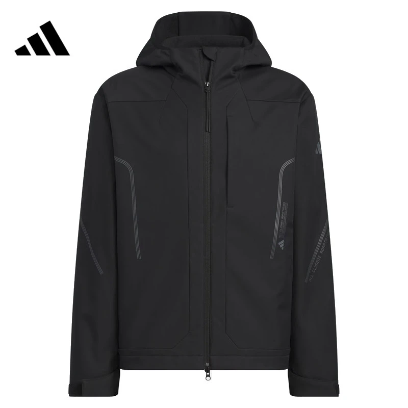 adidas阿迪达斯男子TH SOFTSHELL JK梭织连帽外套JZ1149