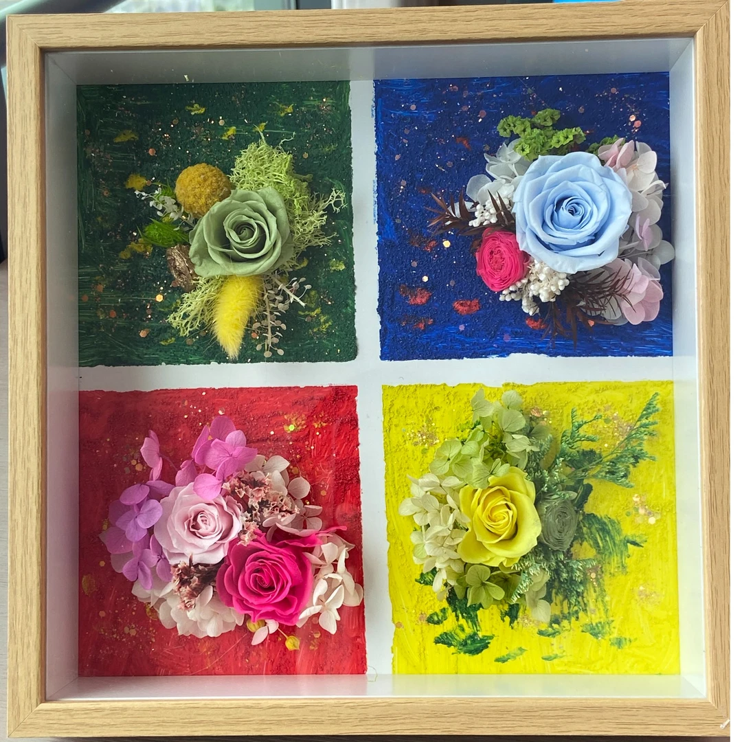 永生花画框永生花摆件