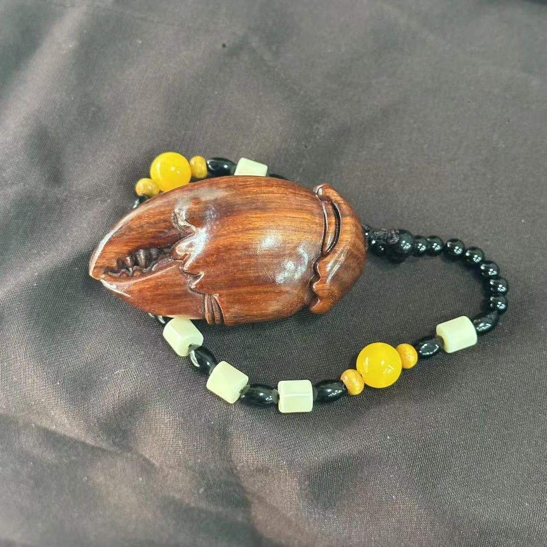 紫檀雕刻手把件 086（无礼盒）