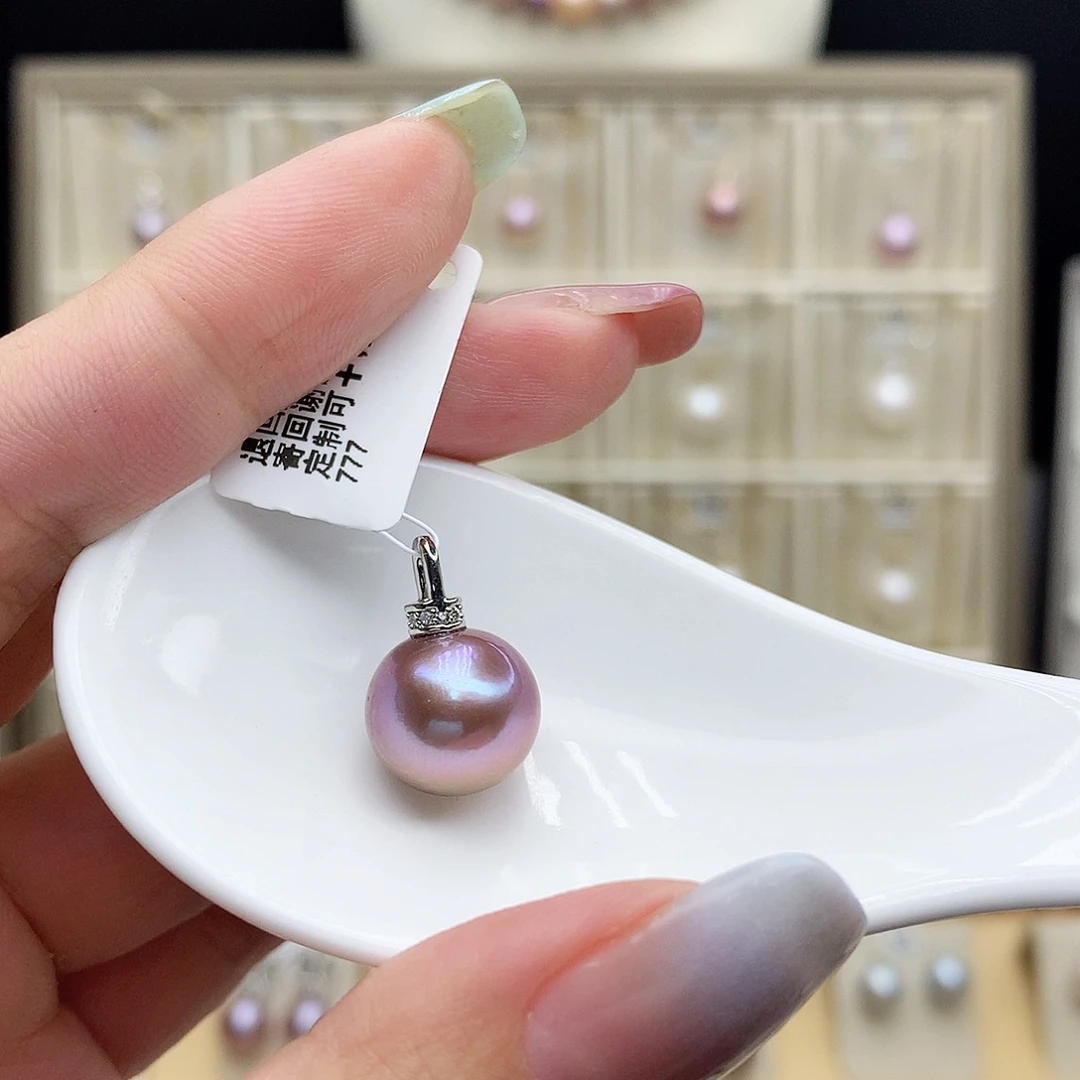 颈饰合金淡水珍珠