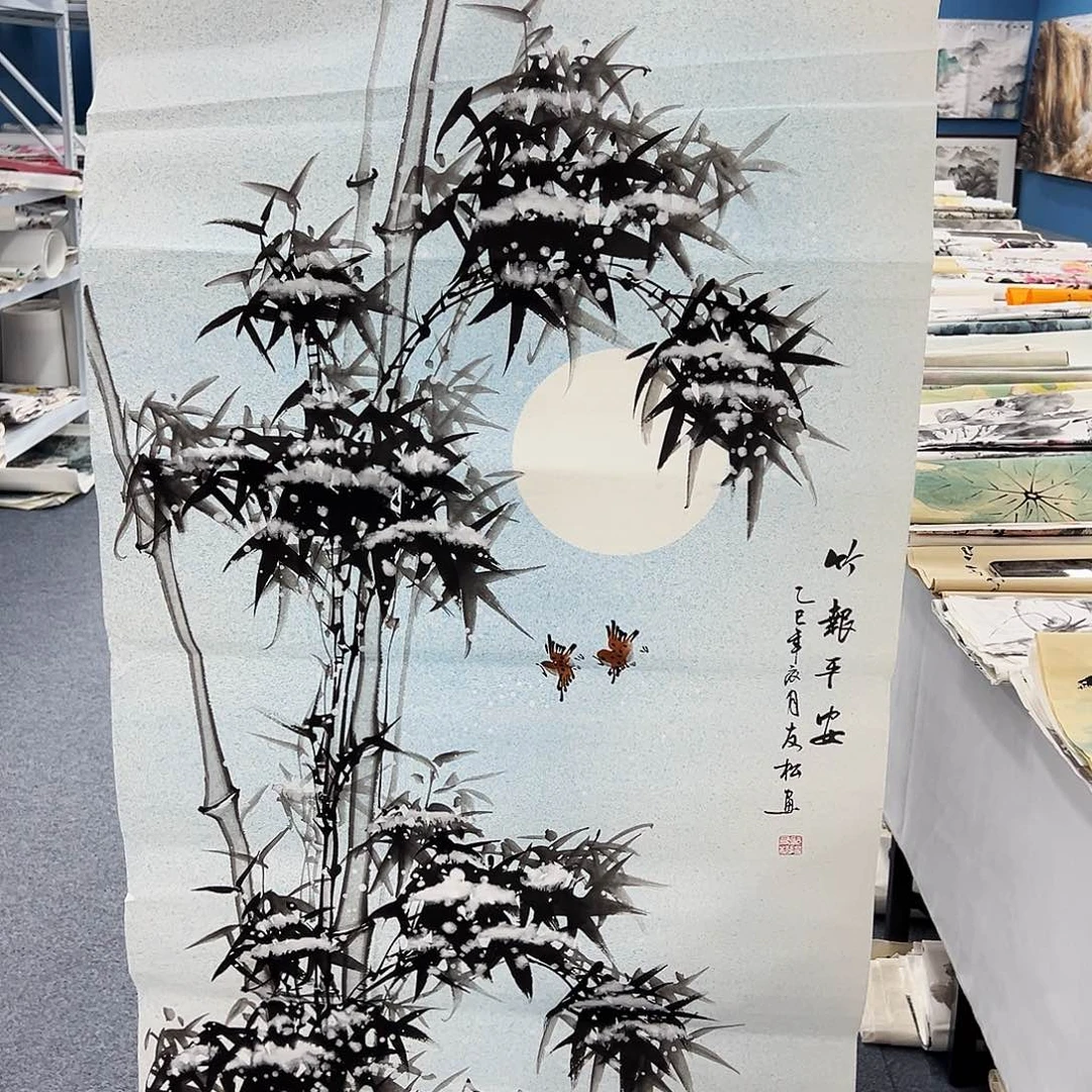 国画纯手绘作品欣赏
