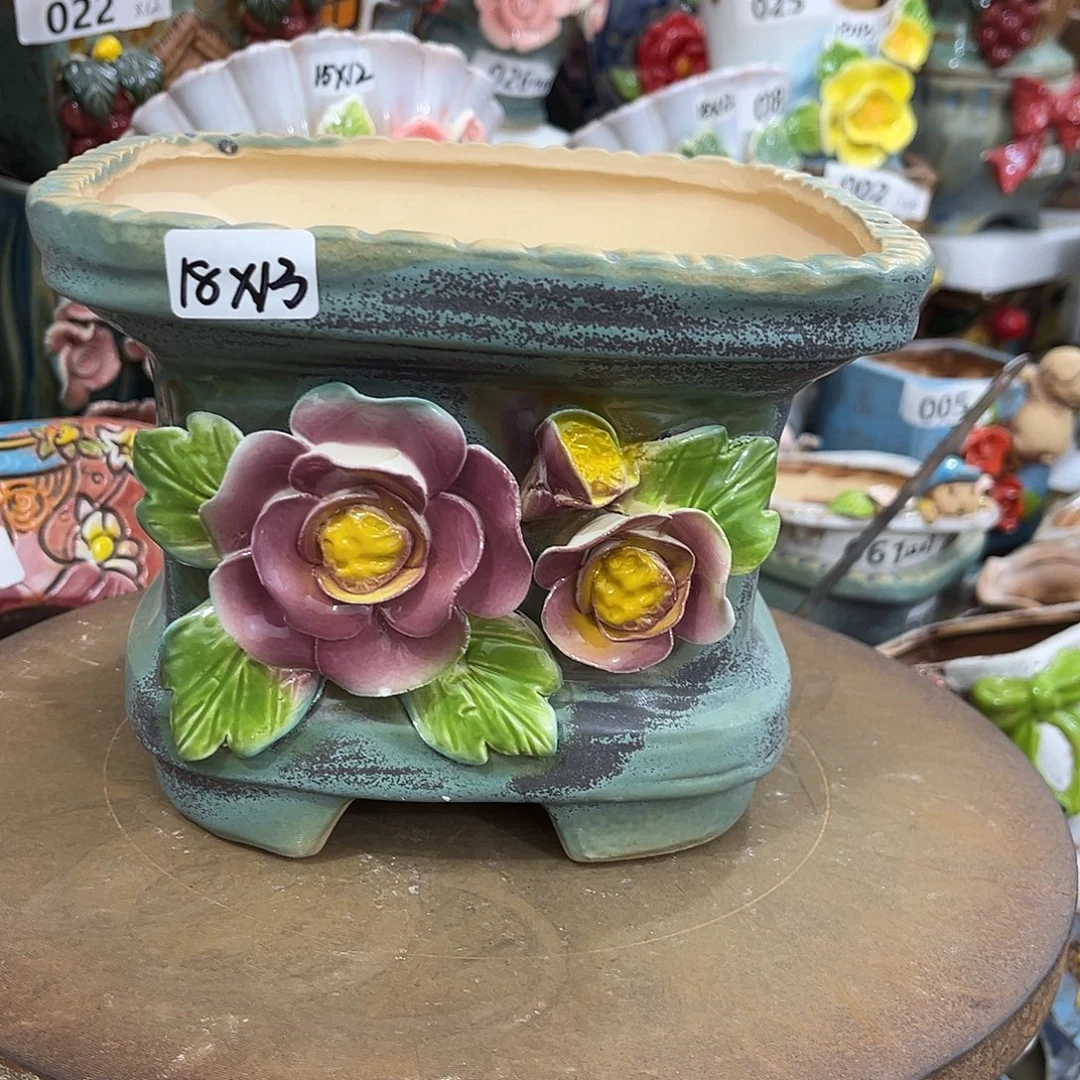 粗陶多肉花盆花盆