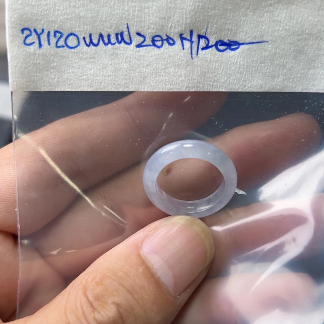 定制翡翠未镶嵌圈口12