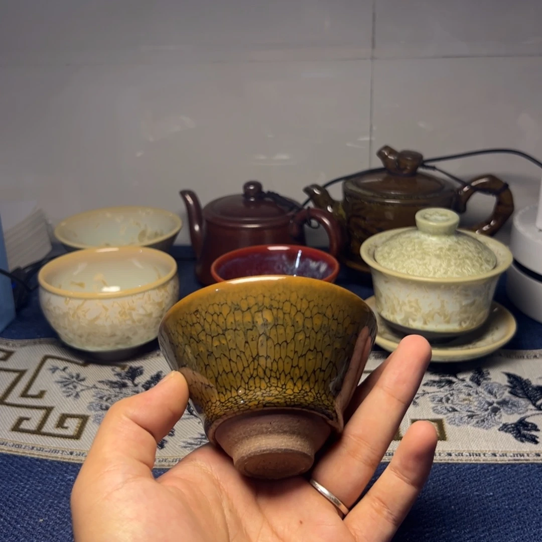 建阳建盏喝茶主人杯